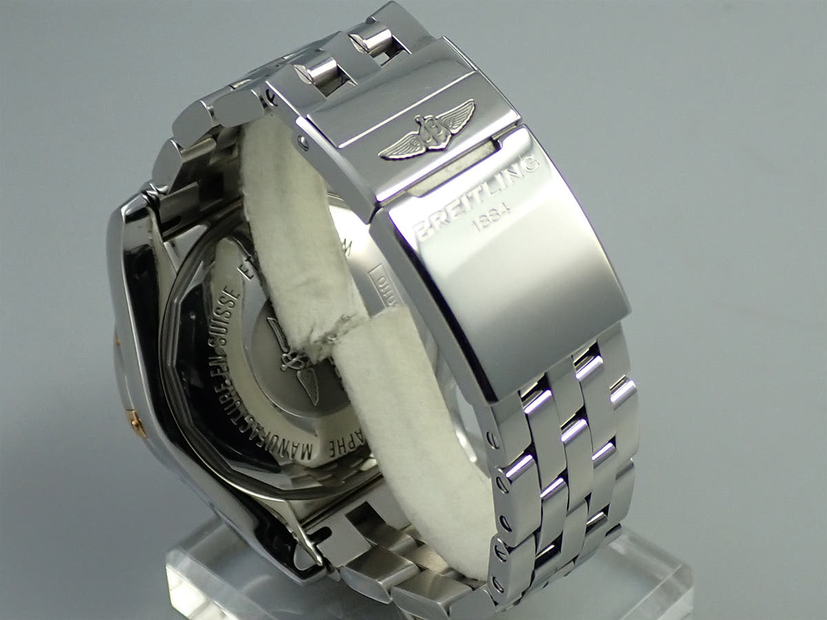 ブライトリング クロノマット 44 ローマンインデックス ビコロ Ref.IB011012/B957 ブラック文字盤 中古 V8834YWY