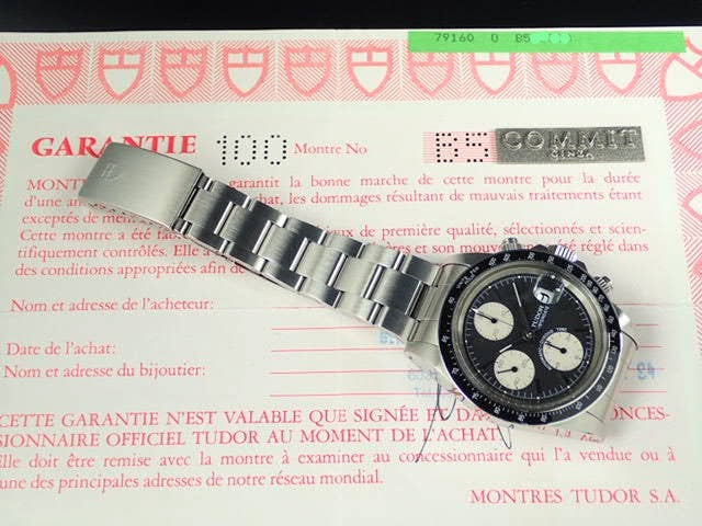チューダー(チュードル) クロノタイム Ref.79160 ブラック文字盤 中古 chronotime-10