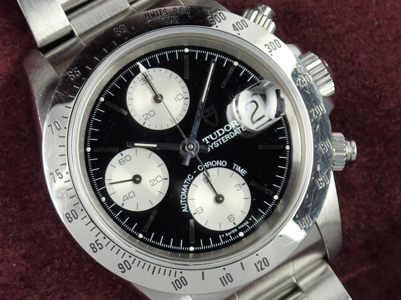 Tudor Chronotime Stainless Steel Bezel