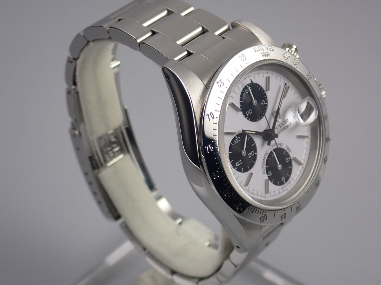 Tudor Chronotime Stainless Steel Bezel