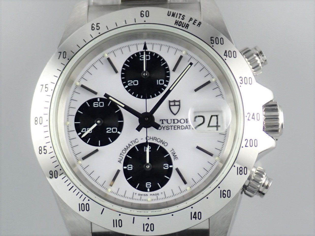 Tudor Chronotime Oysterdate White Dial &lt;Warranty, Box, etc.&gt;