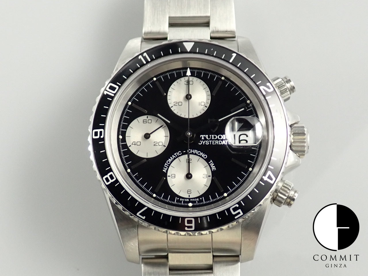 Tudor Chronotime Black Dial &lt;International Service Warranty Box and Others&gt;