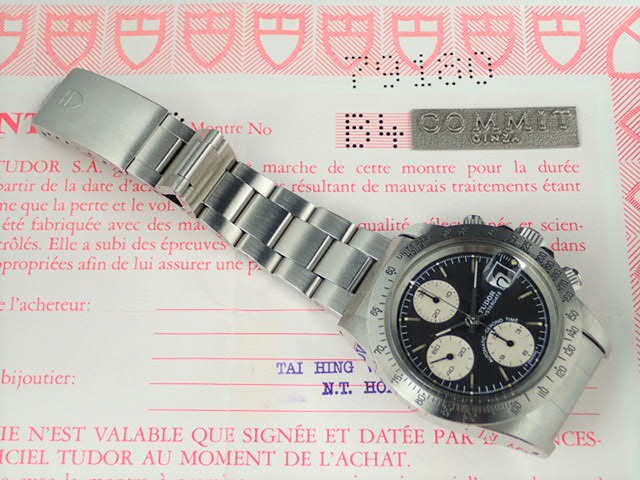 Tudor Chronotime Stainless Steel Bezel