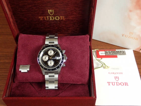 チューダー(チュードル) クロノタイム Ref.79260 ブラック文字盤 中古 chronotime