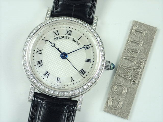 Breguet Classic White Shell 18KWG Ladies