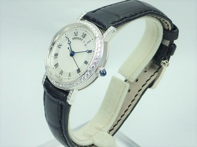 Breguet Classic White Shell 18KWG Ladies