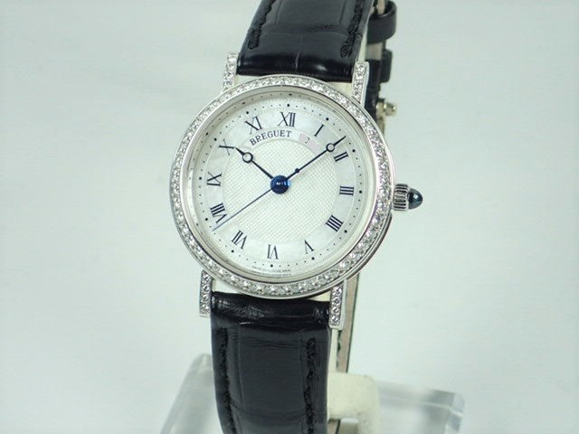 Breguet Classic White Shell 18KWG Ladies