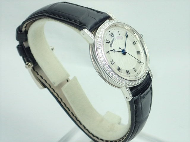 Breguet Classic White Shell 18KWG Ladies