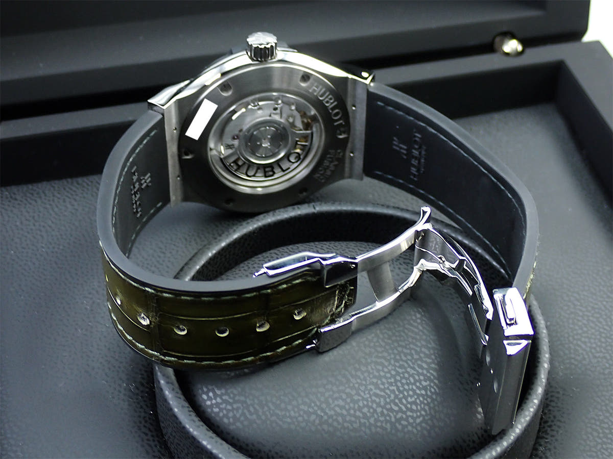 ウブロ クラシックフュージョン Ref.542.NX.8970.LR グリーン文字盤 美品 42XS8W70