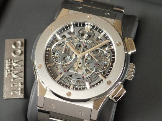 ウブロ クラシックフュージョン Ref.525.NX0170.NX スケルトン文字盤 中古 classic-8