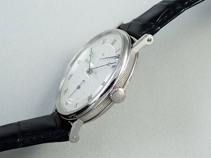 ブレゲ クラシック パワーリザーブ Ref.5277BB/12/9V6 シルバー文字盤 中古 F8P6M6M5