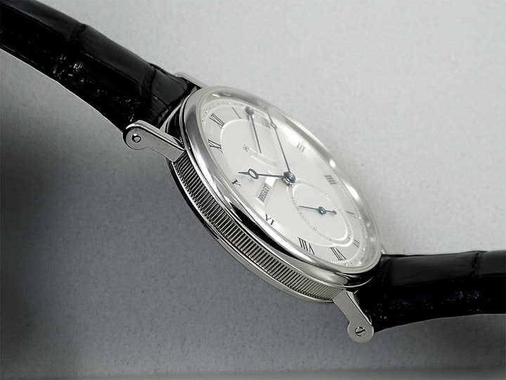 ブレゲ クラシック パワーリザーブ Ref.5277BB/12/9V6 シルバー文字盤 中古 F8P6M6M5