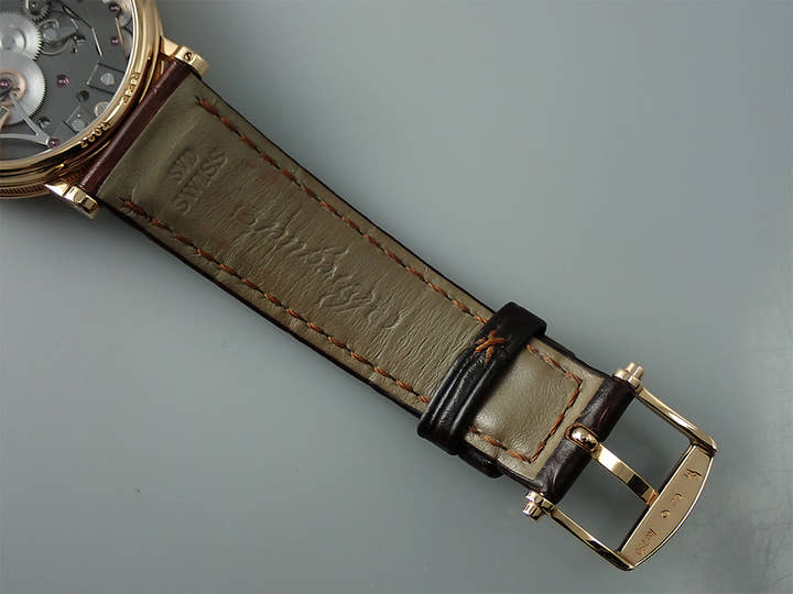 ブレゲ クラシック トラディション Ref.7027BR/G9/9V6 ブラックギョーシェ文字盤 中古 3A12A74M