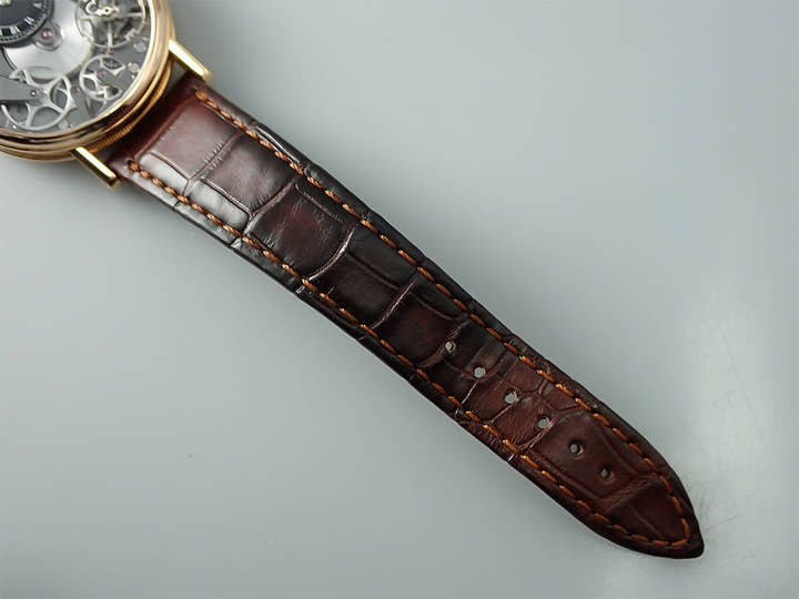 ブレゲ クラシック トラディション Ref.7027BR/G9/9V6 ブラックギョーシェ文字盤 中古 3A12A74M