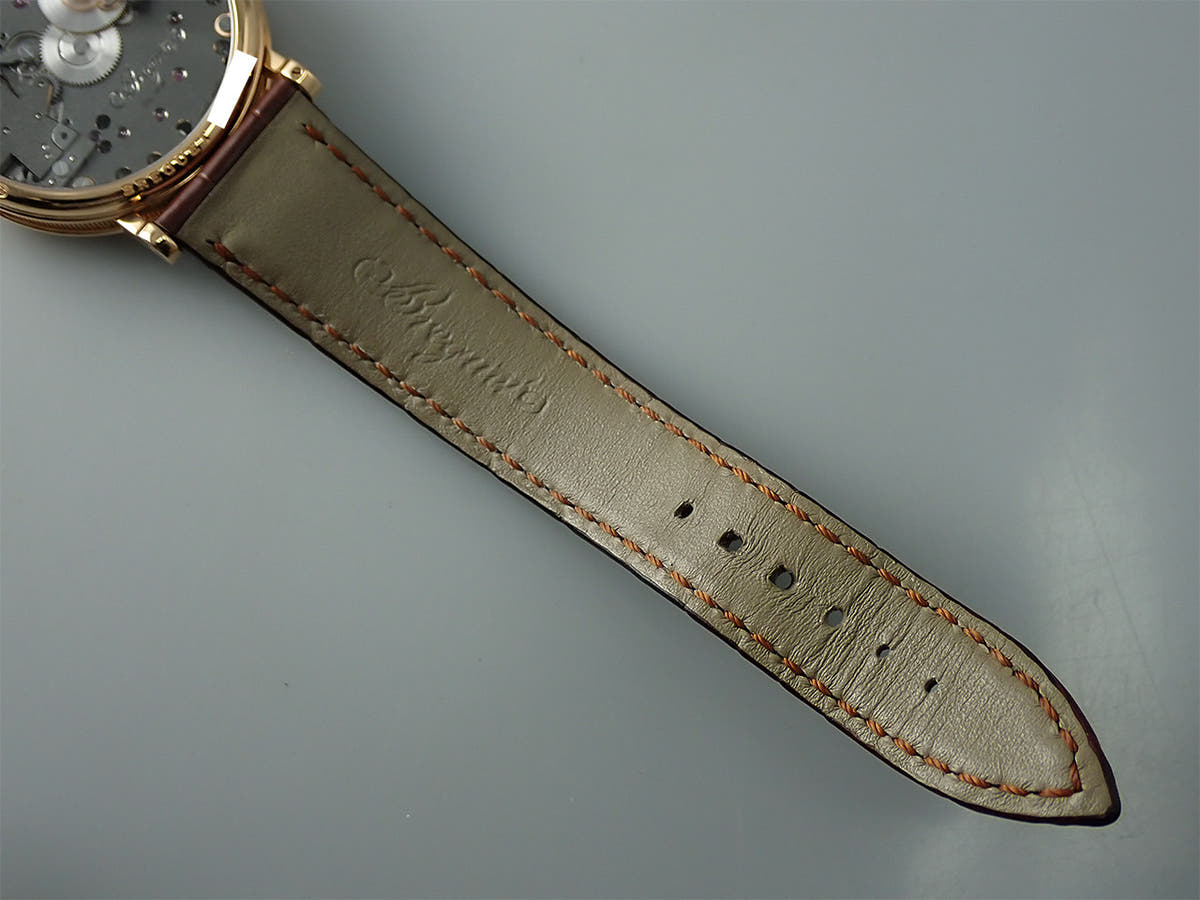 ブレゲ クラシック トラディション Ref.7027BR/G9/9V6 ブラックギョーシェ文字盤 中古 3A12A74M