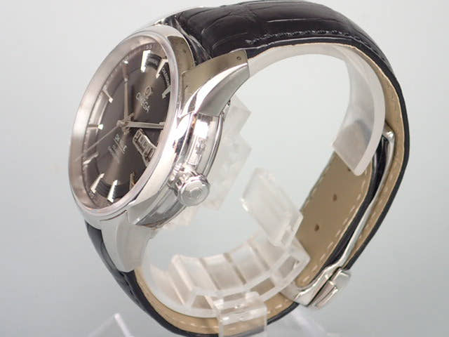 オメガ デヴィル Ref.431.33.41.22.06.001 グレー文字盤 中古 co-axial