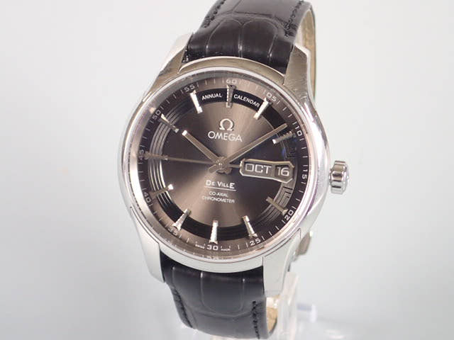 オメガ デヴィル Ref.431.33.41.22.06.001 グレー文字盤 中古 co-axial