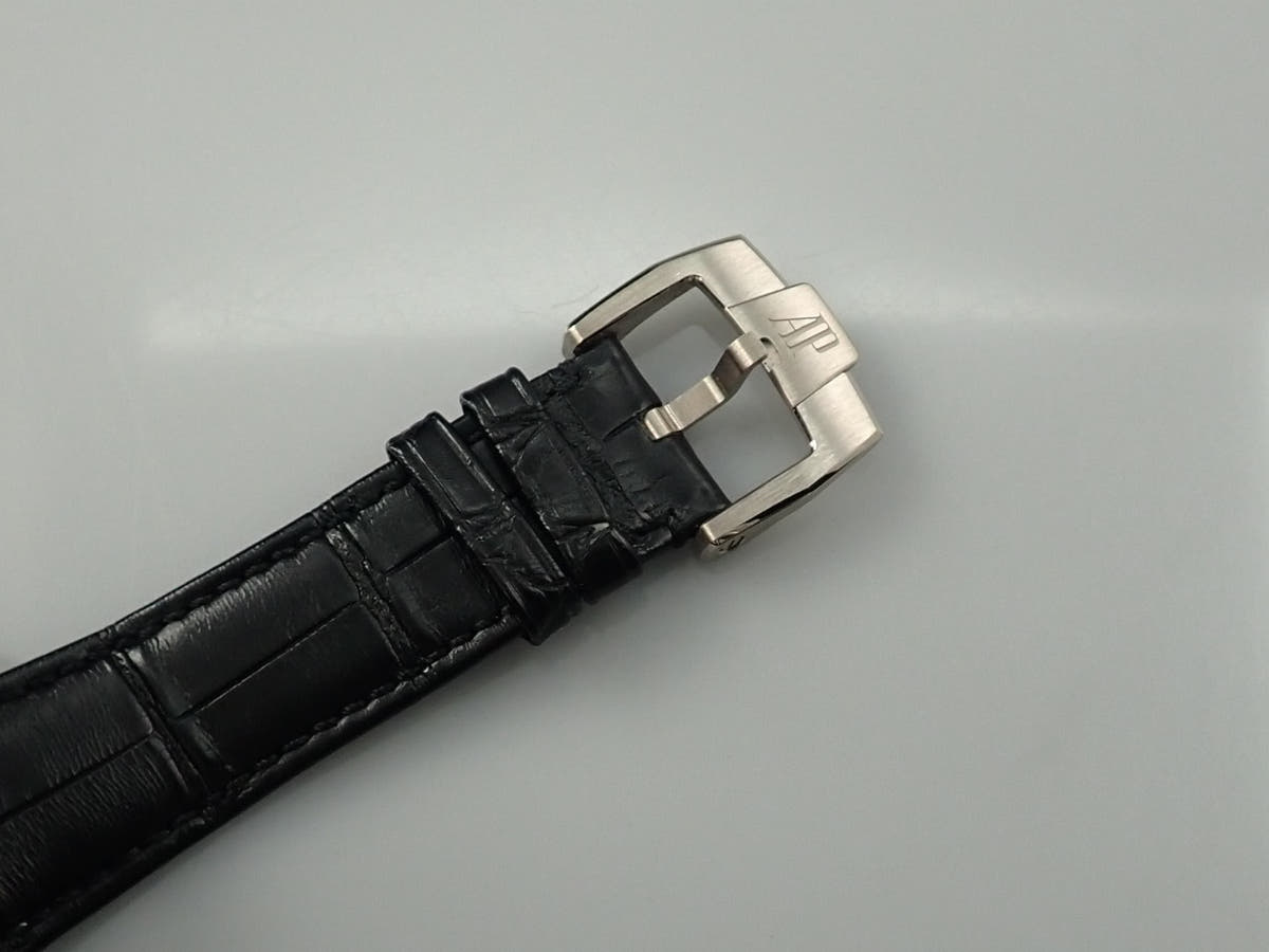 オーデマピゲ CODE 11.59 バイ オーデマ ピゲ クロノグラフ Ref.26393BC.OO.A002CR.01 ブラックラッカー文字盤 美品 2VK00HXL