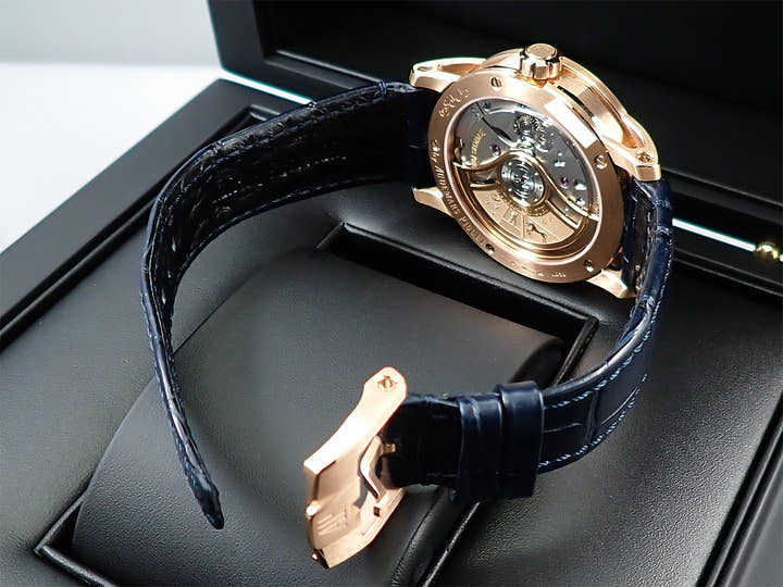 オーデマピゲ CODE 11.59 バイ オーデマ ピゲ Ref.15210OR.OO.A028CR.01 ピンクゴールド スモークブルーラッカー文字盤