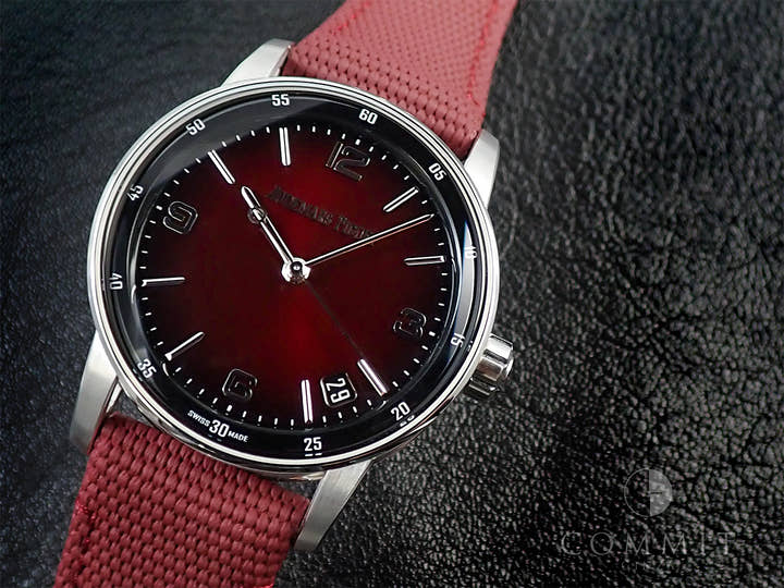 オーデマピゲ CODE 11.59 バイ オーデマ ピゲ Ref.15210BC.OO.A500KB.01 ホワイトゴールド スモークバーガンディーラッカー文字盤