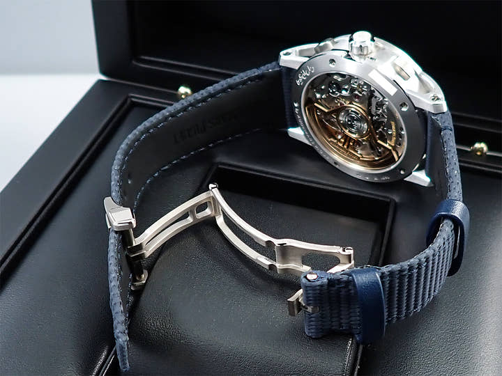 オーデマピゲ CODE 11.59 バイ オーデマ ピゲ クロノグラフ Ref.26393BC.OO.A321CR.01 ホワイトゴールド ブルーラッカー文字盤