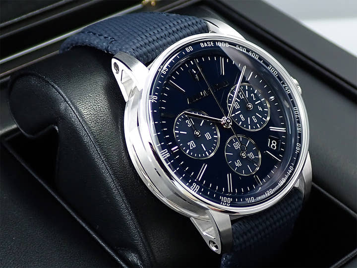 オーデマピゲ CODE 11.59 バイ オーデマ ピゲ クロノグラフ Ref.26393BC.OO.A321CR.01 ホワイトゴールド ブルーラッカー文字盤