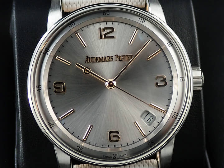 オーデマピゲ CODE 11.59 バイ オーデマ ピゲ Ref.15210CR.OO.A009CR.01 ホワイトゴールド/ピンクゴールド グレーラッカー文字盤