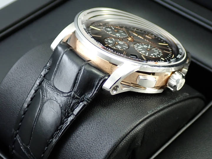 オーデマピゲ CODE 11.59 バイ オーデマ ピゲ クロノグラフ Ref.26393CR.OO.A002CR.01 ピンクゴールド/ホワイトゴールド スモークグレーラッカー文字盤