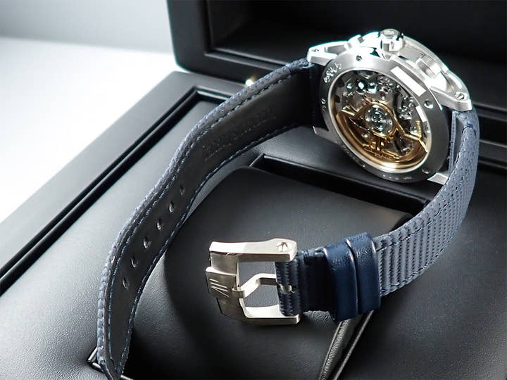 オーデマピゲ CODE 11.59 バイ オーデマ ピゲ クロノグラフ Ref.26393BC.OO.A002KB.01 ホワイトゴールド スモークブルーラッカー文字盤