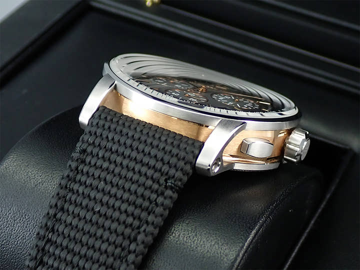 オーデマピゲ CODE 11.59 バイ オーデマ ピゲ クロノグラフ Ref.26393CR.OO.A002CR.01 ピンクゴールド/ホワイトゴールド スモークグレーラッカー文字盤