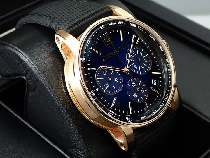 オーデマピゲ CODE 11.59 バイ オーデマ ピゲ クロノグラフ Ref.26393OR.OO.A028CR.01 ピンクゴールド スモークブルーラッカー文字盤