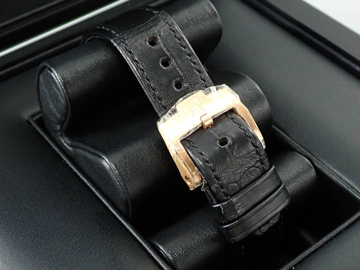 オーデマピゲ CODE 11.59 バイ オーデマ ピゲ クロノグラフ Ref.26393OR.OO.A002CR.01 ピンクゴールド ブラックラッカー文字盤