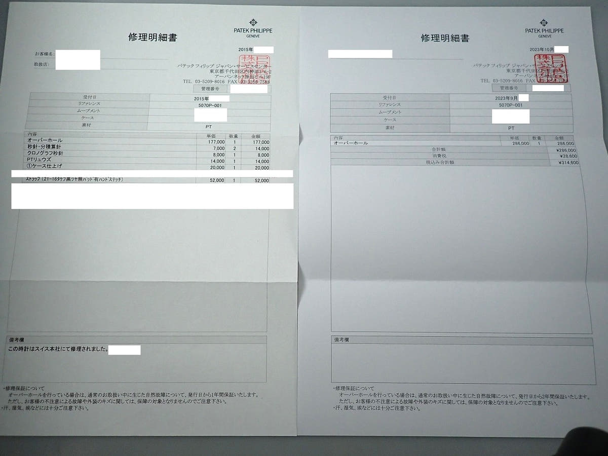 パテックフィリップ コンプリケーション クロノグラフ Ref.5070P-001 ブルー文字盤 中古 1TCKHVKV