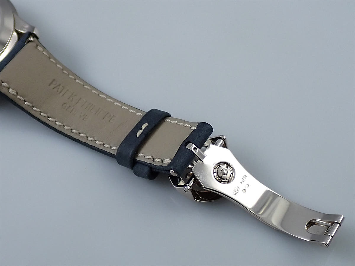 パテックフィリップ コンプリケーション クロノグラフ Ref.5172G-001 ブルー文字盤 美品 Y59FKPRY