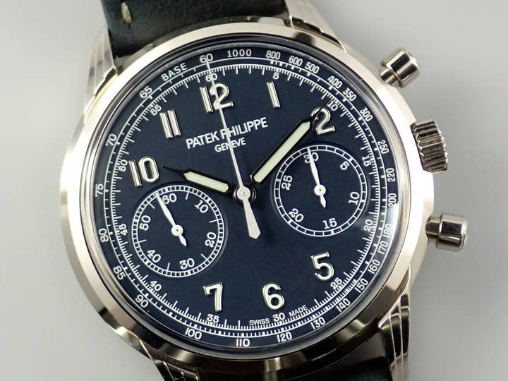 パテックフィリップ コンプリケーション クロノグラフ Ref.5172G-001 ホワイトゴールド ブルー文字盤