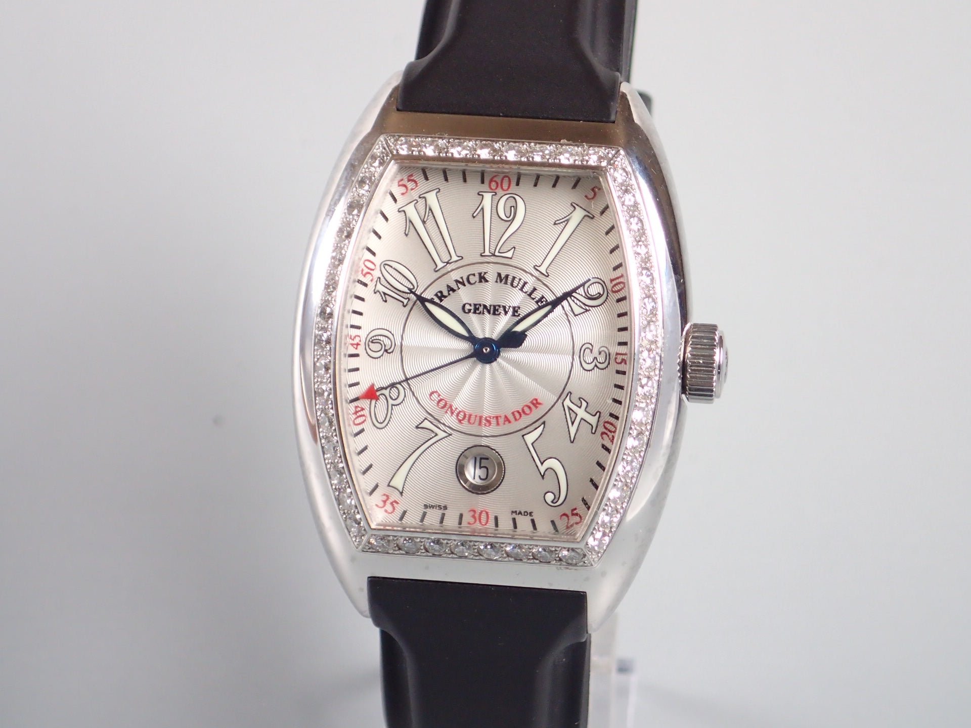 Franck Muller Conquistador Diamond Bezel Ref.8005 SC D 1R