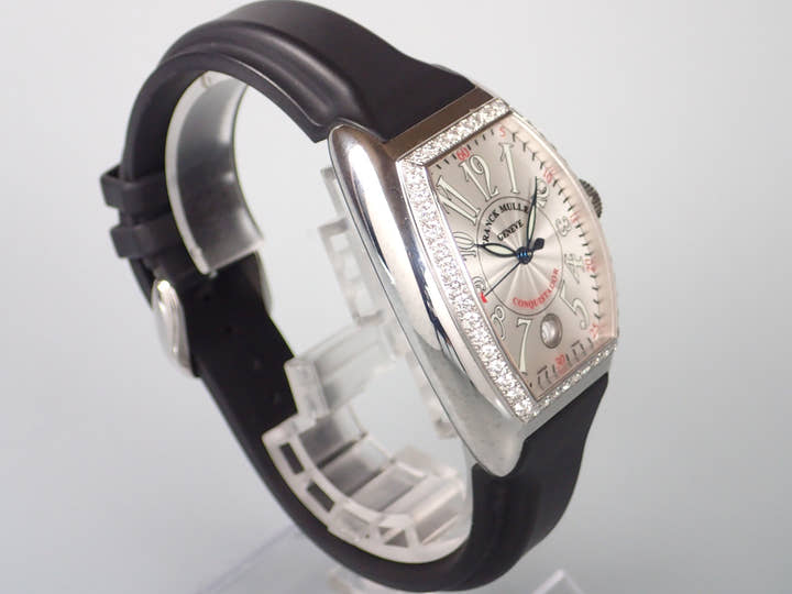 フランクミュラー コンキスタドール Ref.8005SCD1R シルバー文字盤 中古 conquista