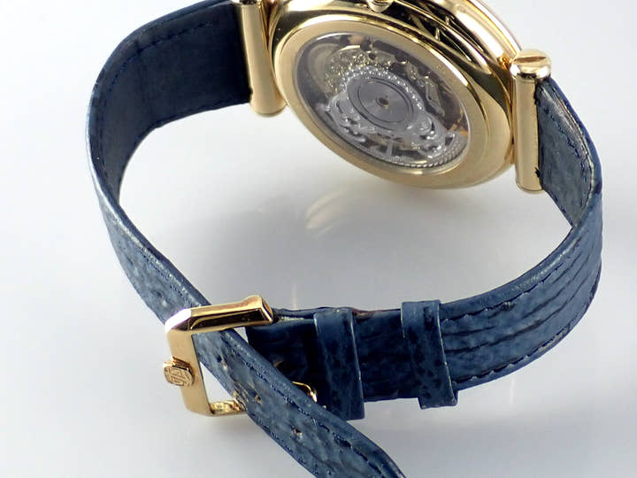 ユリスナルダン プラネタリウム Ref.801-22 ブルー文字盤 中古 copernicus