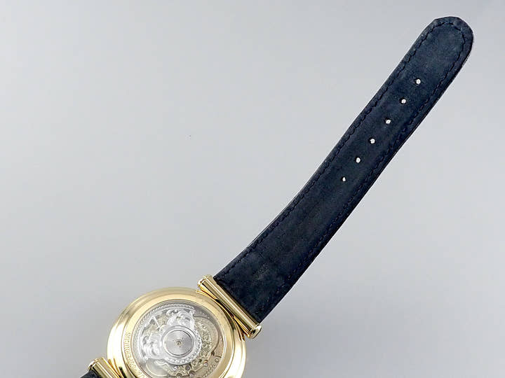 ユリスナルダン プラネタリウム Ref.801-22 ブルー文字盤 中古 copernicus