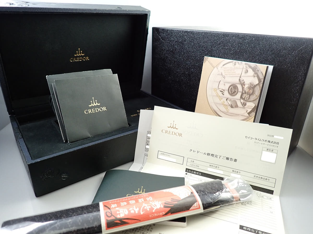 Seiko Credor Node Ref.GZLL998 Black Dial Good Condition W227APMW
