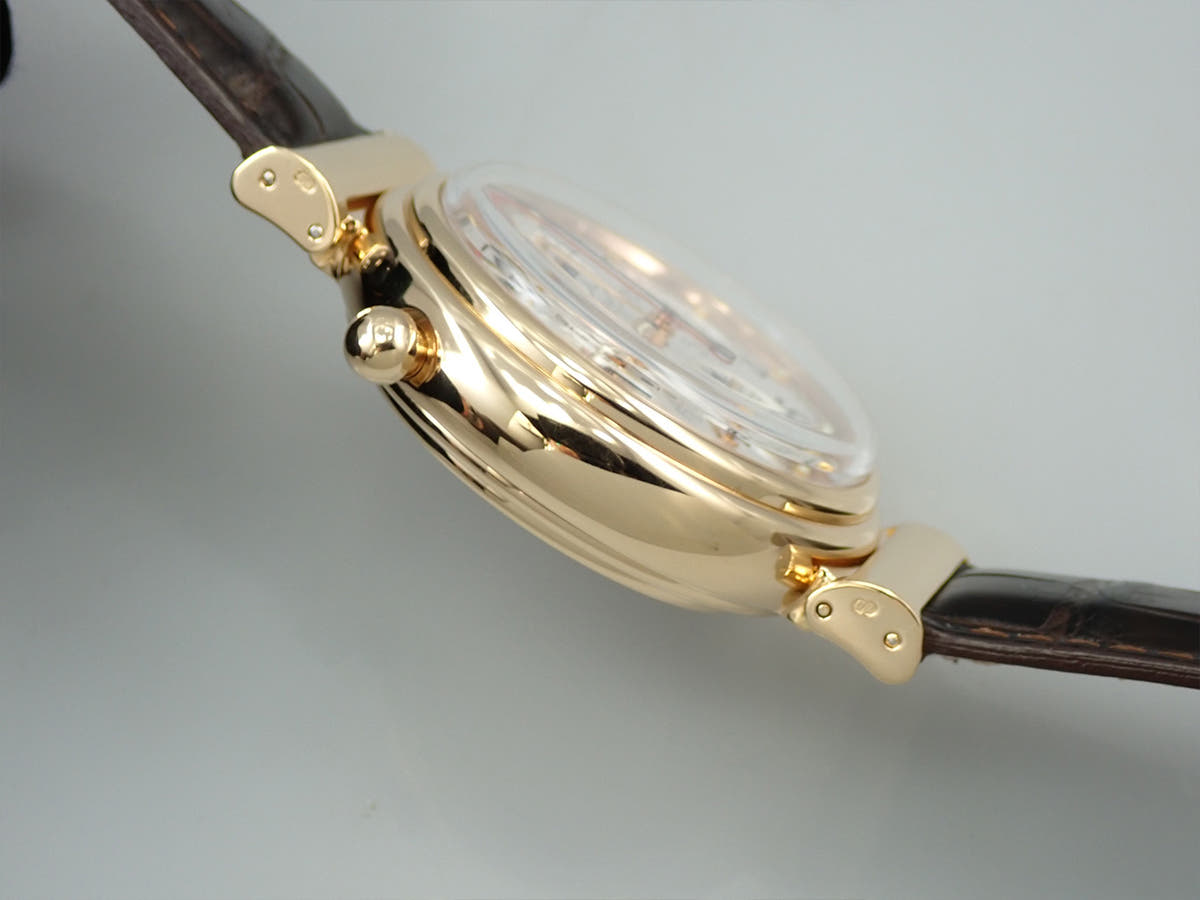 IWC ダ ヴィンチ パーペチュアルカレンダー クロノグラフ ラトラパンテ Ref.3754-003 ホワイト文字盤 中古 KF552710