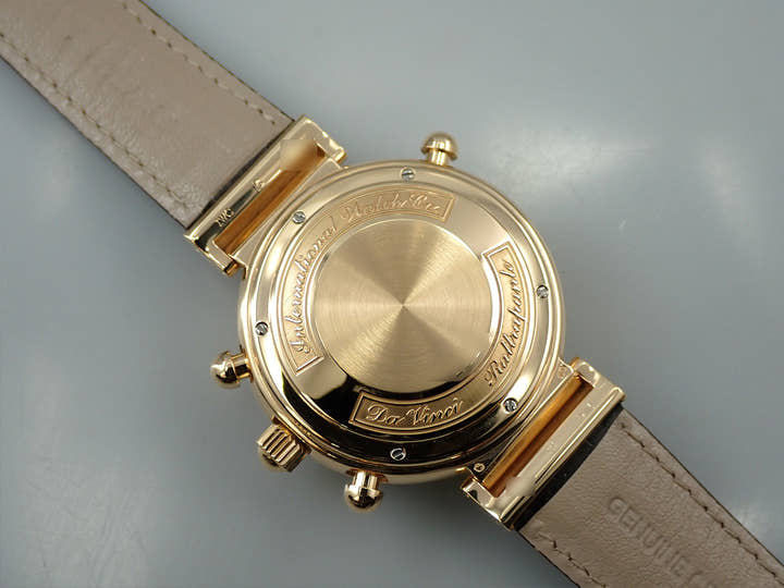 IWC ダ ヴィンチ パーペチュアルカレンダー クロノグラフ ラトラパンテ Ref.3754-003 ホワイト文字盤 中古 KF552710