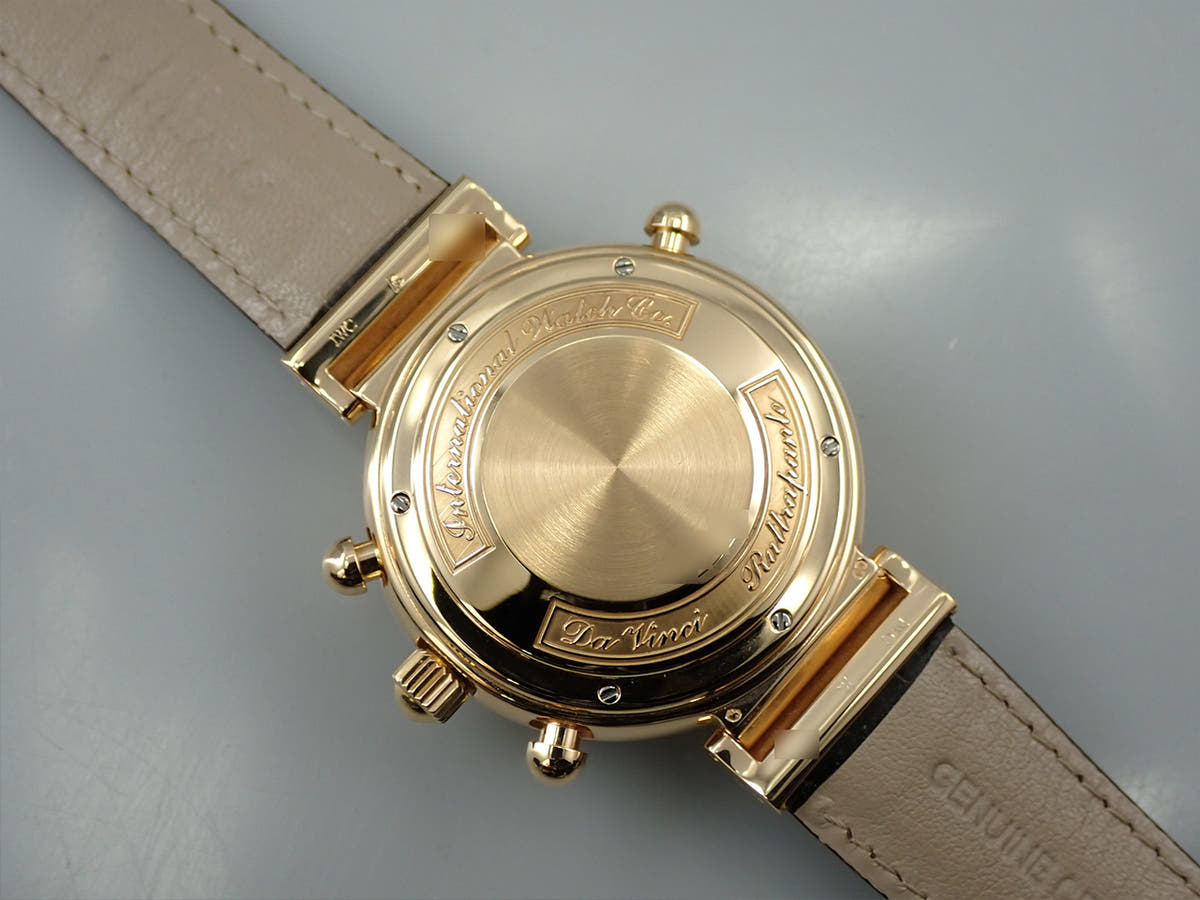 IWC ダ ヴィンチ パーペチュアルカレンダー クロノグラフ ラトラパンテ Ref.3754-003 ホワイト文字盤 中古 KF552710