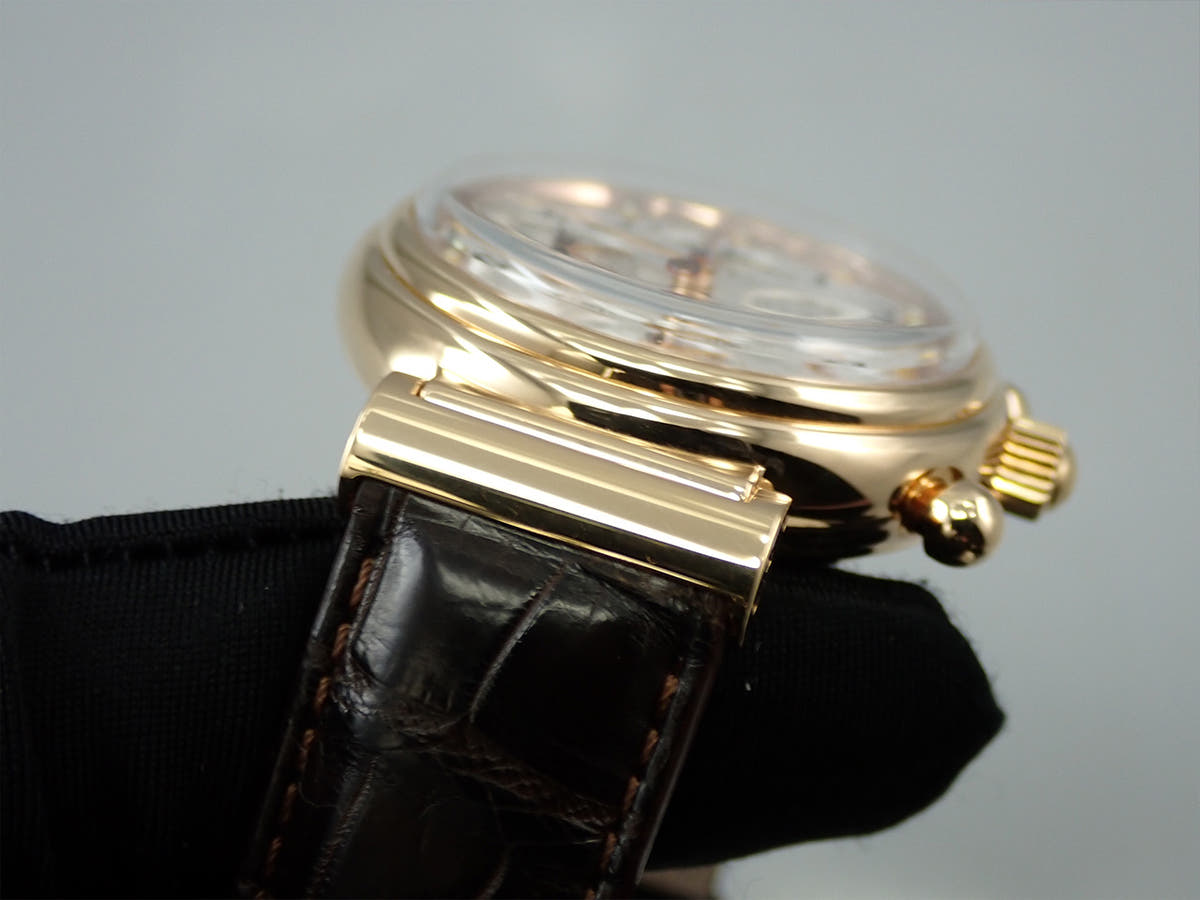 IWC ダ ヴィンチ パーペチュアルカレンダー クロノグラフ ラトラパンテ Ref.3754-003 ホワイト文字盤 中古 KF552710