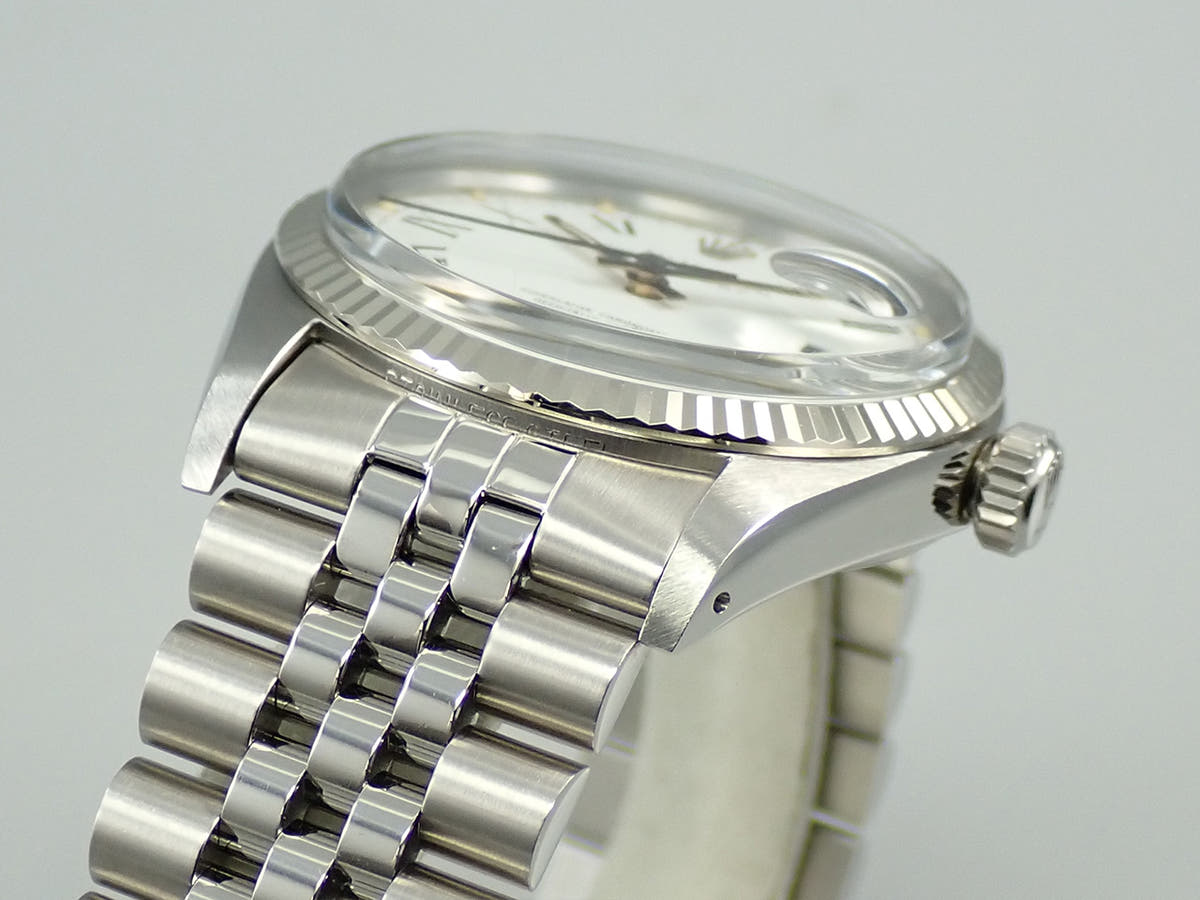 ロレックス デイトジャスト Ref.16014 ホワイト文字盤 美品 65W48P91