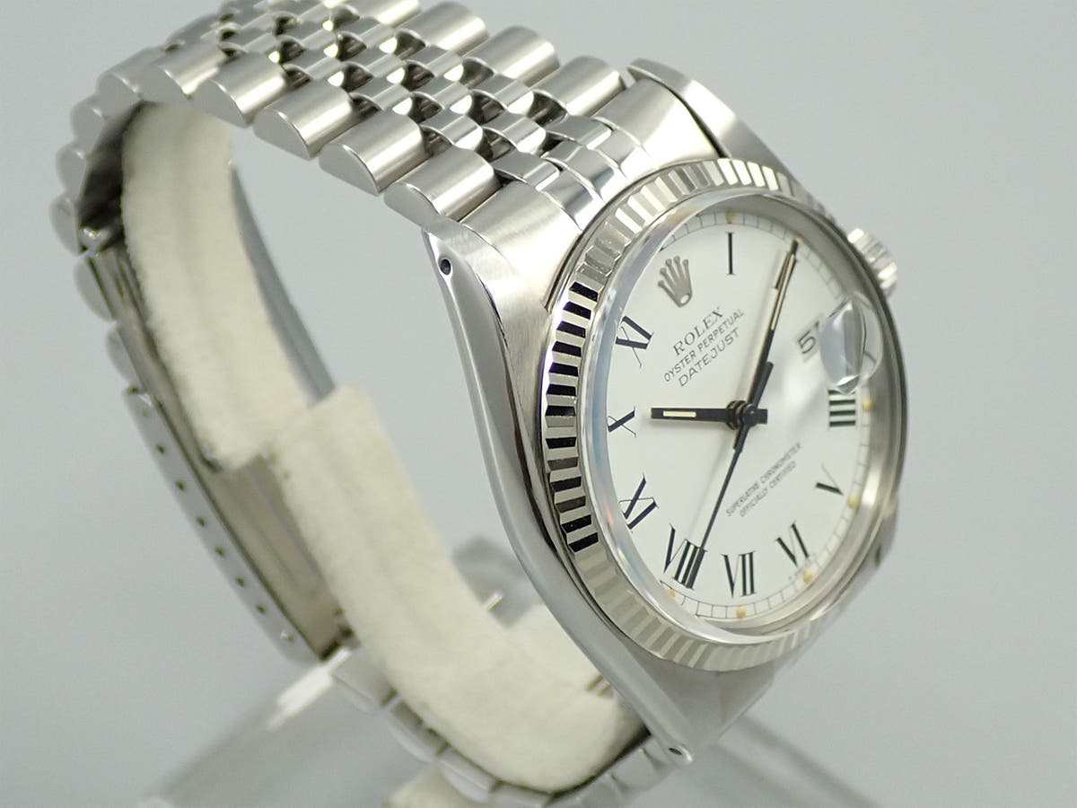 ロレックス デイトジャスト Ref.16014 ホワイト文字盤 美品 65W48P91