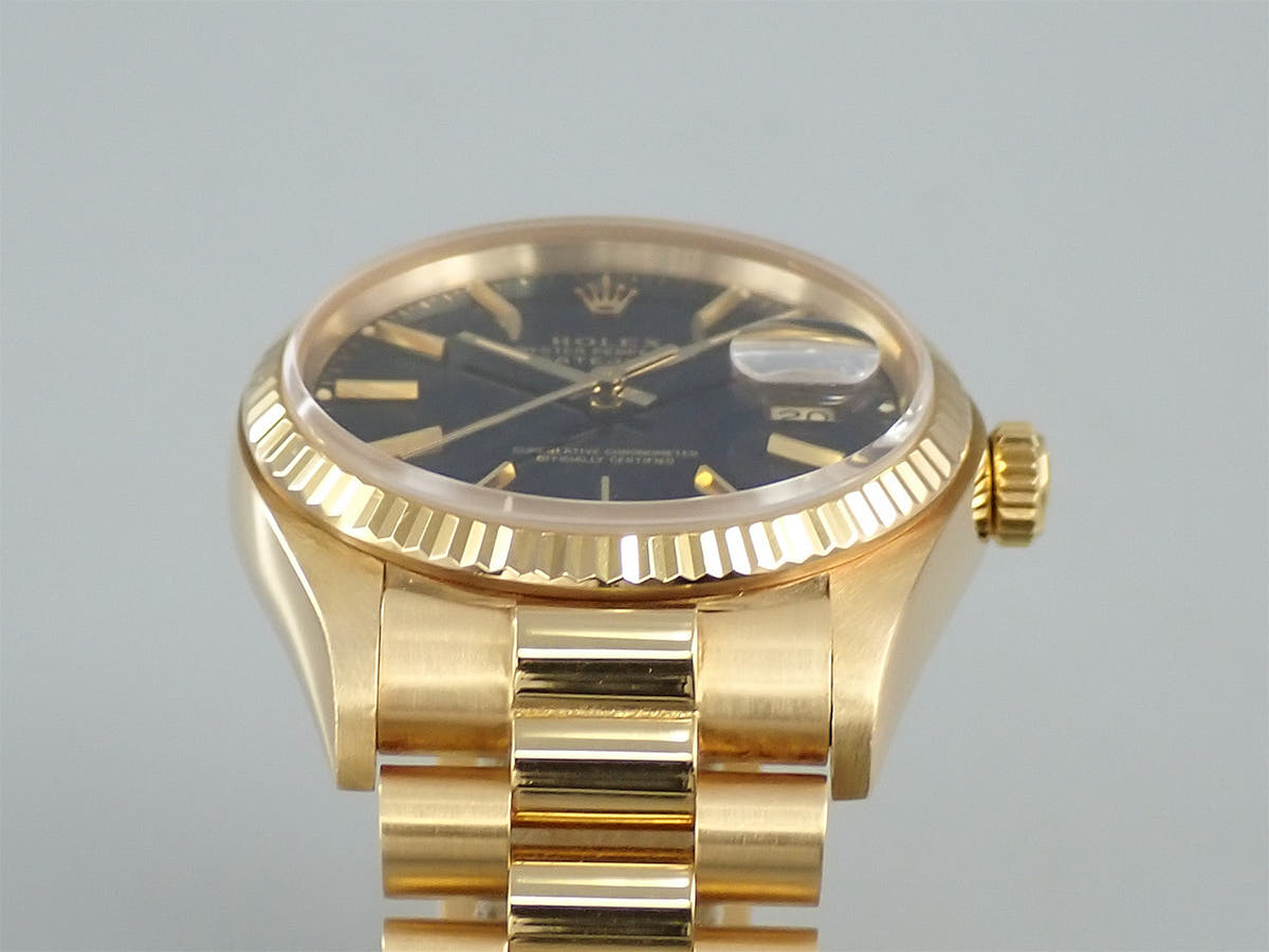 ロレックス デイトジャスト Ref.16018 ブルー文字盤 中古 6WS60H5Z