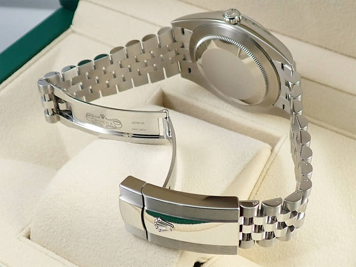 ロレックス デイトジャスト41 Ref.126300 ステンレススチール スレートローマン文字盤 ジュビリーブレスレット 美品 C6J3MK45