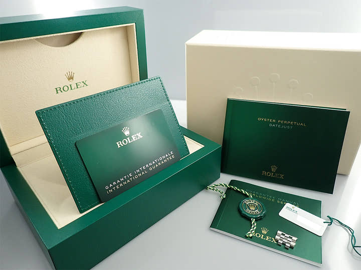 ロレックス デイトジャスト41 Ref.126300 ステンレススチール アズーロブルー文字盤 ジュビリーブレスレット