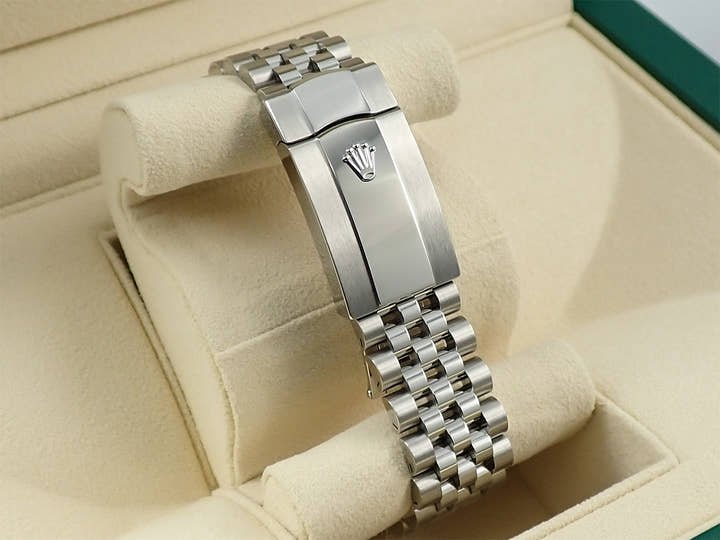 ロレックス デイトジャスト41 Ref.126300 ステンレススチール スレート文字盤 ジュビリーブレスレット 美品 11HLCLCP